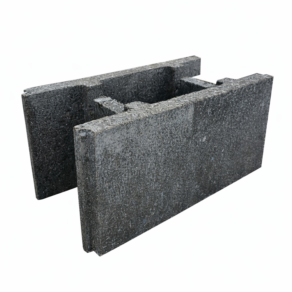 bloc fundament beton 20x20x40 cm